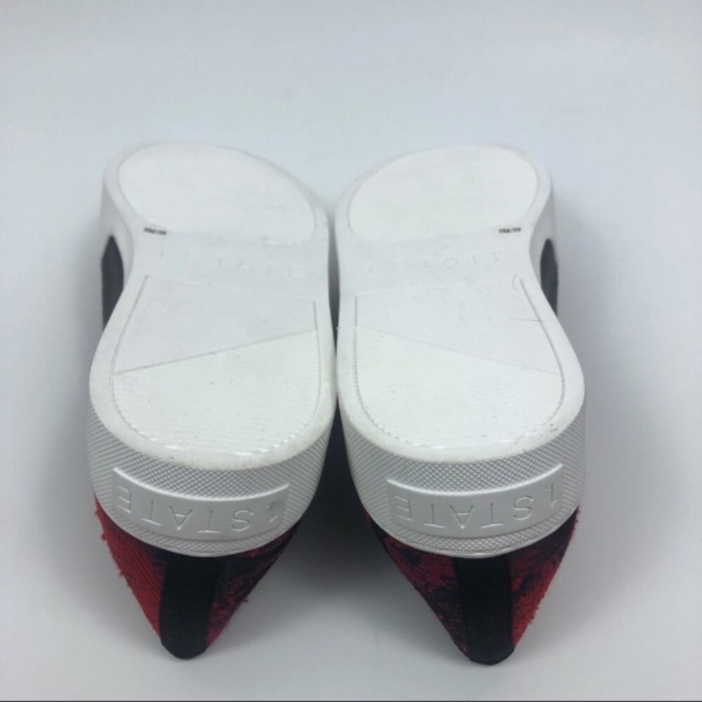 1.State Red Waylon Tapestry Platform Slip On Snea… - image 6